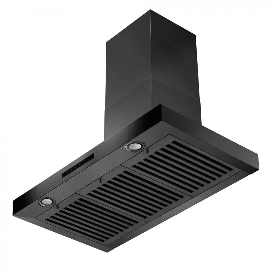 ZLINE 30" Wall Mount Range Hood in Black Stainless Steel, BSKEN-30 by Farmhouse Kitchen and Bath