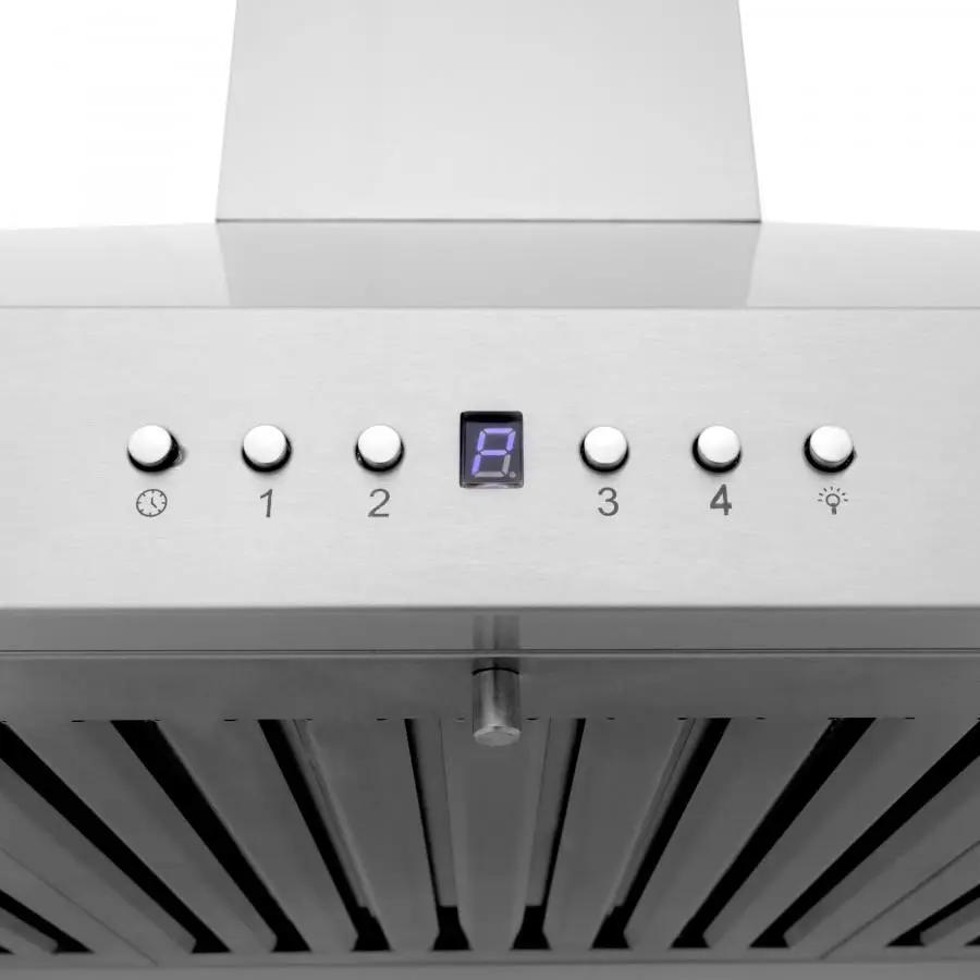 ZLINE 30" Wall Range Hood, Built-in CrownSound® Bluetooth Speakers, KL3CRN-BT-30 by Farmhouse Kitchen and Bath