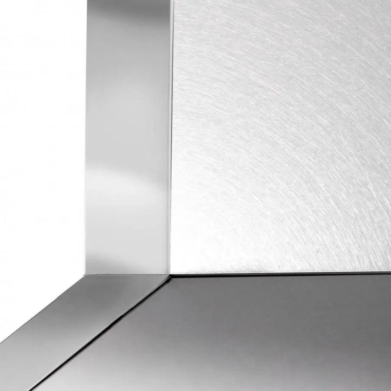 ZLINE 30" Wall Range Hood. DuraSnow Stainless, Mirror Accents, 655MR-30 by Farmhouse Kitchen and Bath
