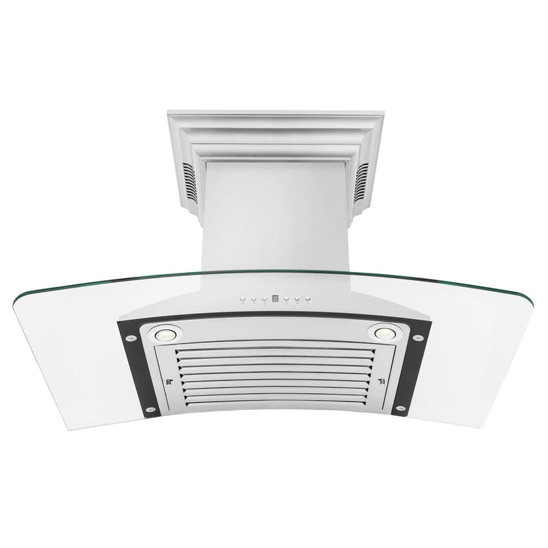 ZLINE 30" Wall Range Hood, Stainless, Bluetooth Speakers, KNCRN-BT-30 by Farmhouse Kitchen and Bath