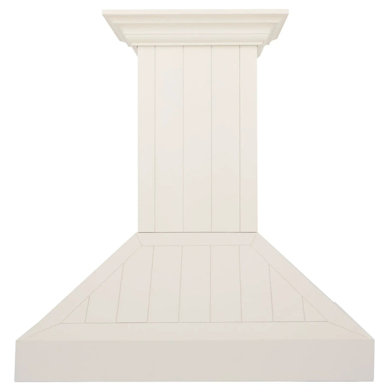 ZLINE 30" Wooden Wall Mount Range Hood in Cottage White, KPTT-30 by Farmhouse Kitchen and Bath