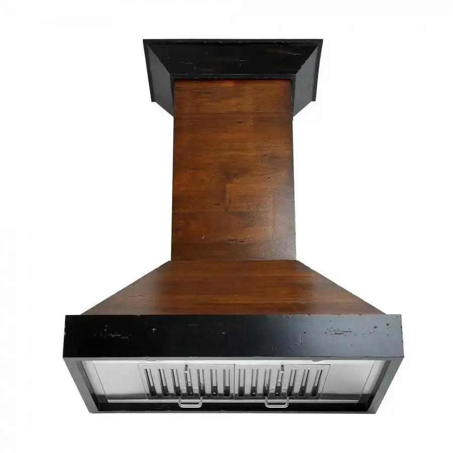 ZLINE 30" Wooden Wall Range Hood, Crown Molding KBAR-30 by Farmhouse Kitchen and Bath