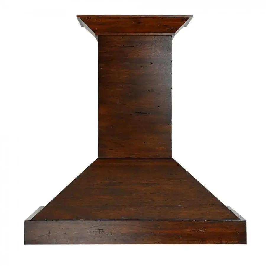 ZLINE 30" Wooden Wall Range Hood in Walnut, KBRR-30 by Farmhouse Kitchen and Bath