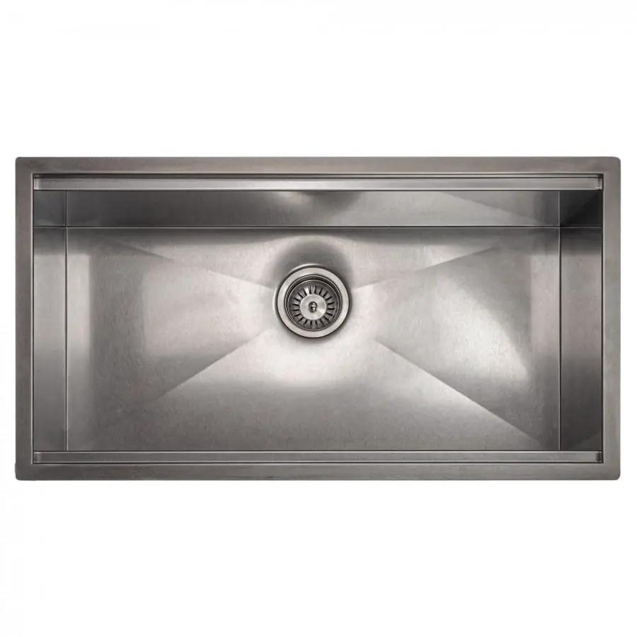 ZLINE 33" Undermount Single Bowl Ledge Sink Stainless Steel, SLS-33S by Farmhouse Kitchen and Bath