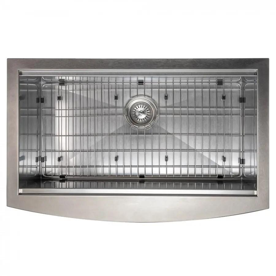 ZLINE 33" Undermount Single Bowl Ledge Sink Stainless Steel, SLSAP-33S by Farmhouse Kitchen and Bath