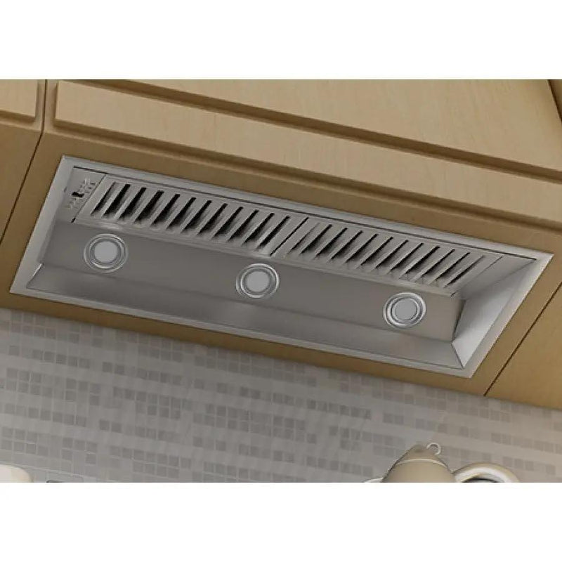 ZLINE 34" Stainless Range Under Cabinet Range Hood Insert, 695-34 by Farmhouse Kitchen and Bath