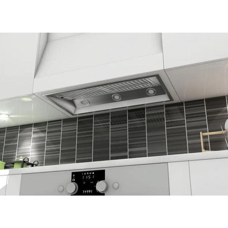 ZLINE 34" Stainless Steel Under Cabinet Range Hood Insert, 698-34 by Farmhouse Kitchen and Bath