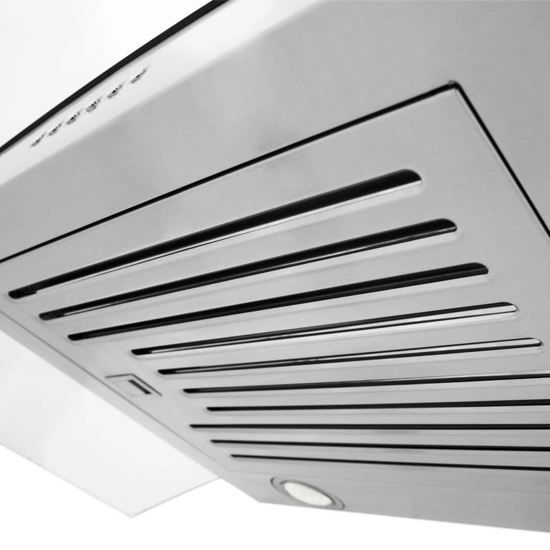 ZLINE 36" Alpine Wall Range Hood Stainless Steel, ALP70WL-36 by Farmhouse Kitchen and Bath