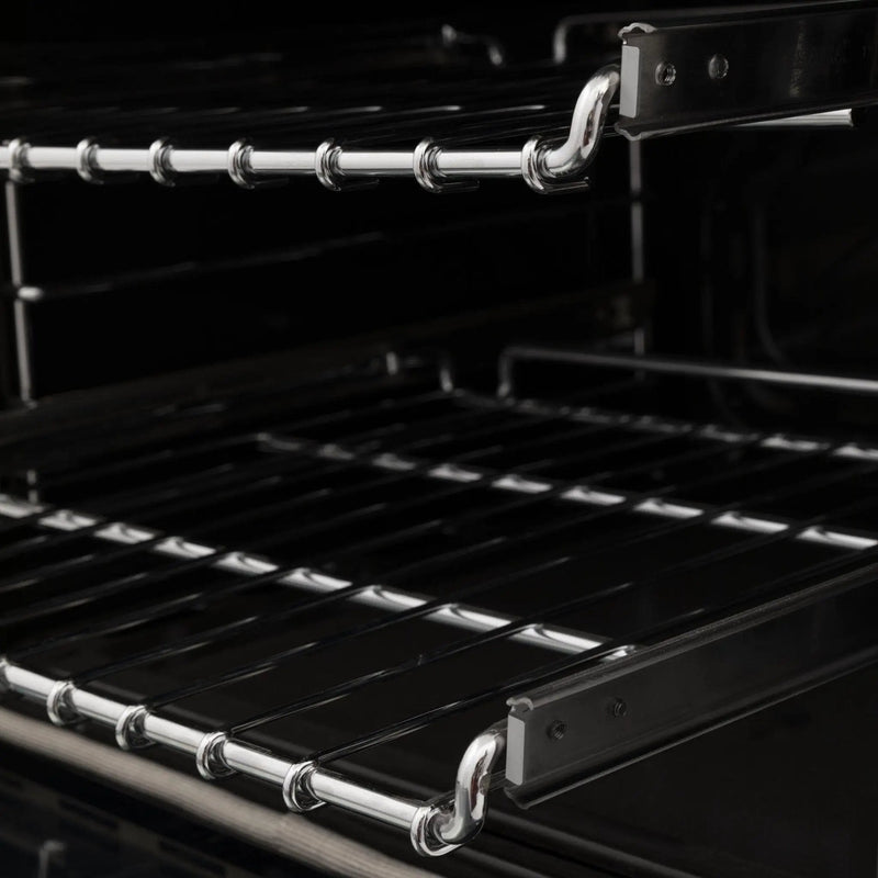 ZLINE 36" Autograph Dual Fuel Range, Stainless Steel, RAZ-36-MB by Farmhouse Kitchen and Bath