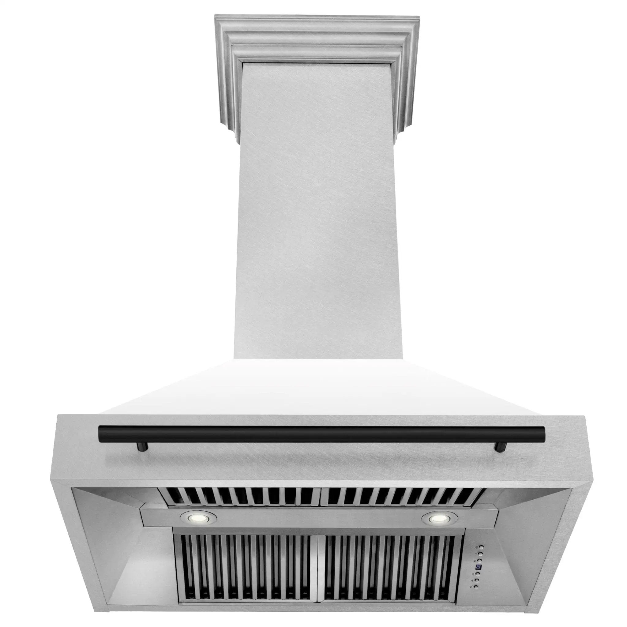 ZLINE 36" Autograph DuraSnow White Range Hood 8654SNZ-WM36-MB by Farmhouse Kitchen and Bath