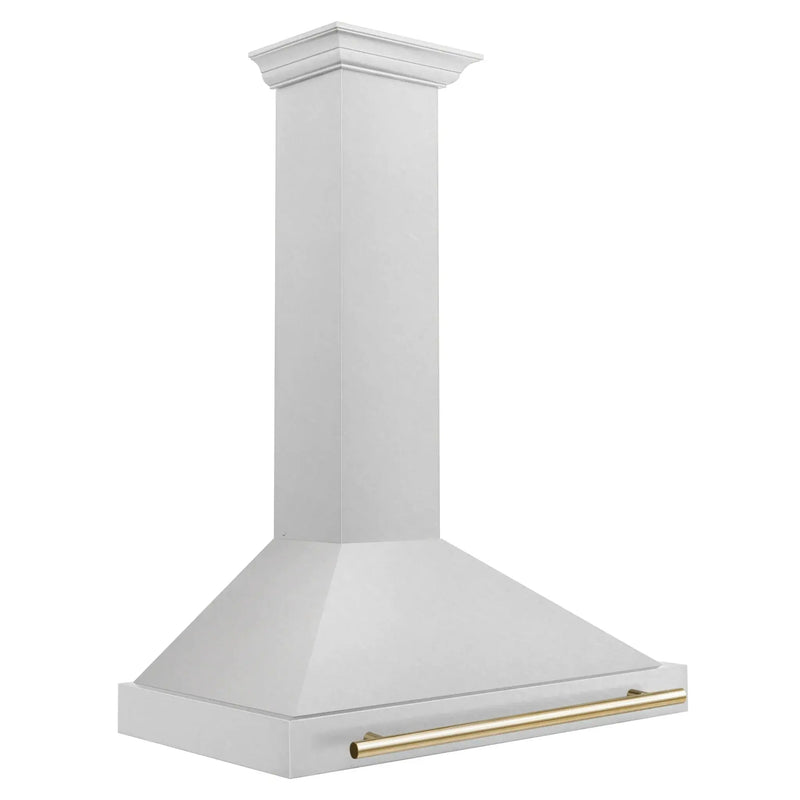 ZLINE 36" Autograph Stainless Wall Range Hood KB4SNZ-36-G by Farmhouse Kitchen and Bath