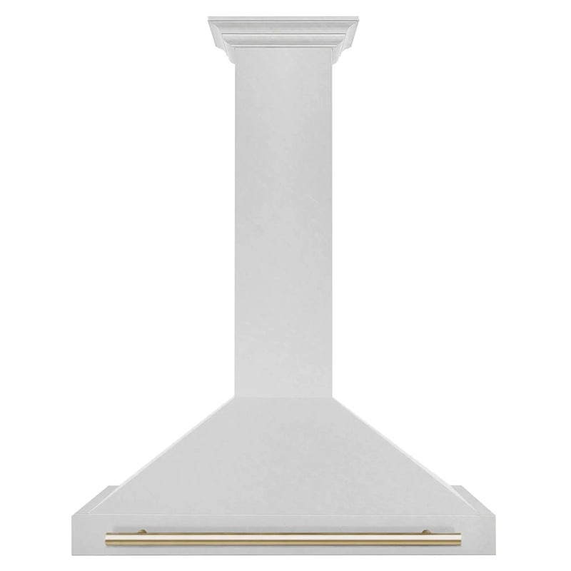 ZLINE 36" Autograph Stainless Wall Range Hood KB4SNZ-36-G by Farmhouse Kitchen and Bath