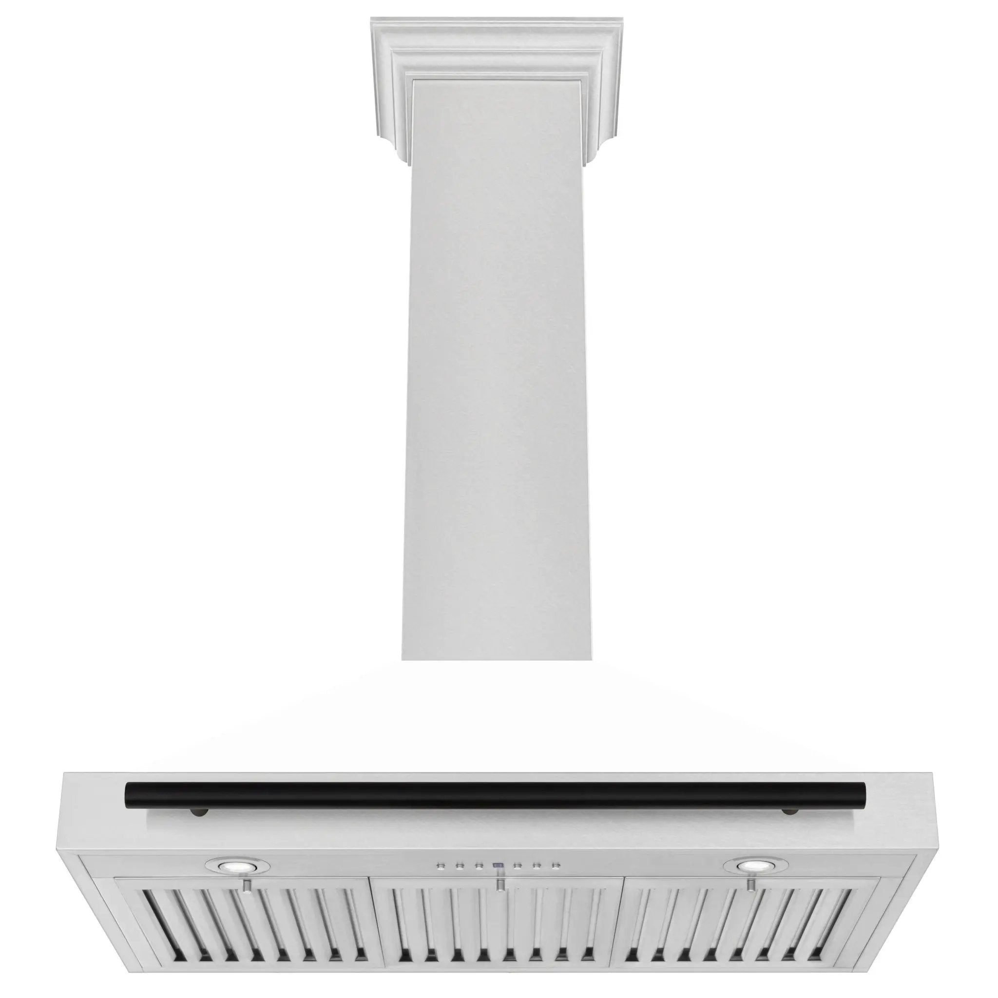 ZLINE 36" Autograph Stainless Wall Range Hood KB4SNZ-WM36-MB by Farmhouse Kitchen and Bath