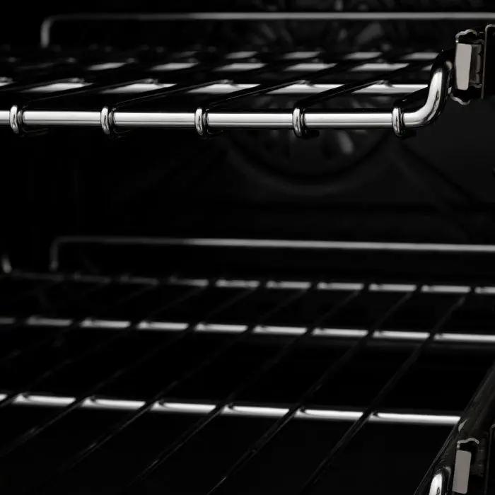 ZLINE 36" Black Stainless, Gas Burner/Electric Oven, Brass Burners, RAB-BR-36 by Farmhouse Kitchen and Bath