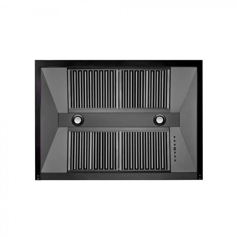 ZLINE 36" Black Stainless Steel Wall Mount Range Hood, BS655N-36 by Farmhouse Kitchen and Bath