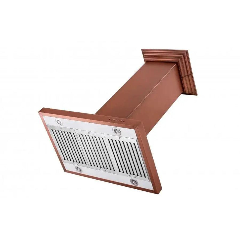 ZLINE 36" Copper Island Range Hood 8KL3iC-36 by Farmhouse Kitchen and Bath