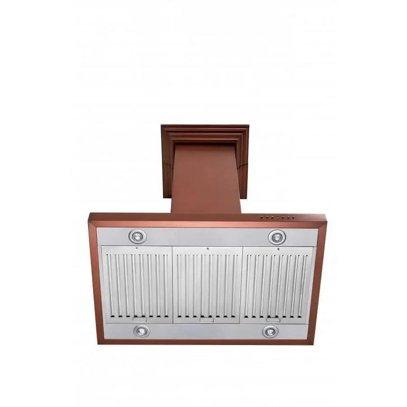 ZLINE 36" Copper Island Range Hood 8KL3iC-36 by Farmhouse Kitchen and Bath