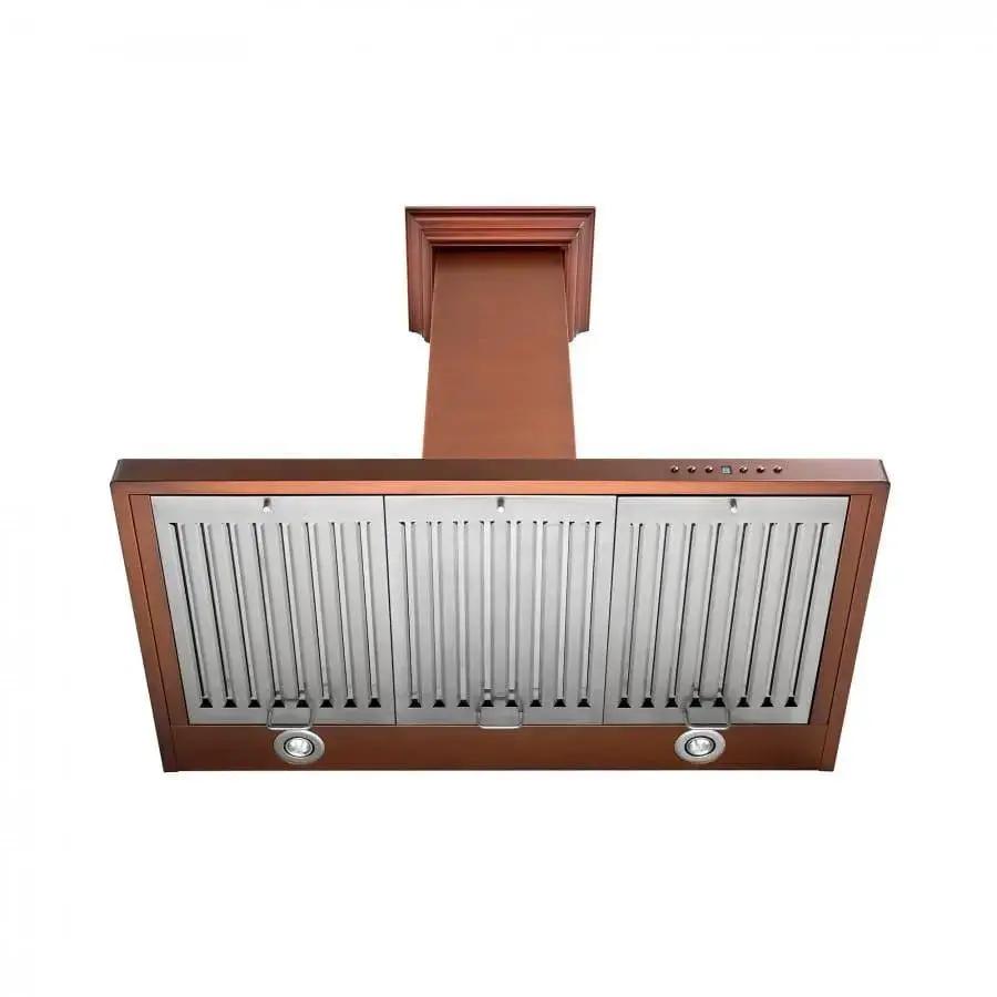ZLINE 36" Copper Wall Range Hood 8KBC-36 by Farmhouse Kitchen and Bath