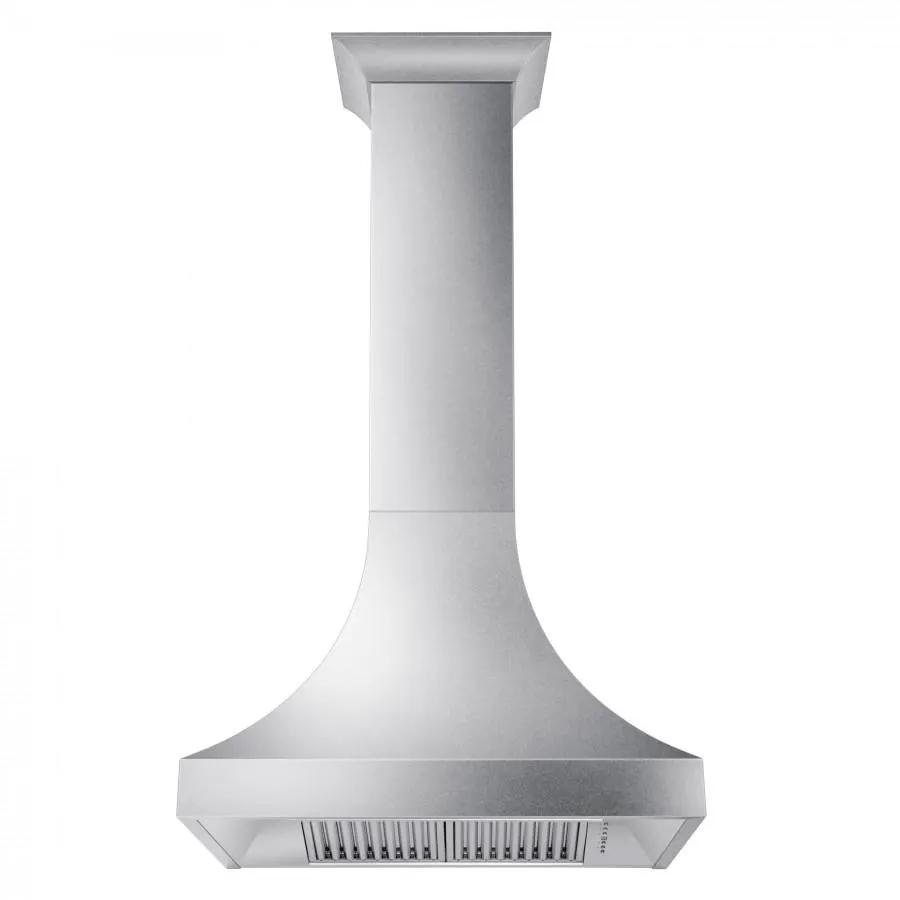 ZLINE 36" Designer DuraSnow® Stainless Steel Wall Range Hood, 8632S-36 by Farmhouse Kitchen and Bath