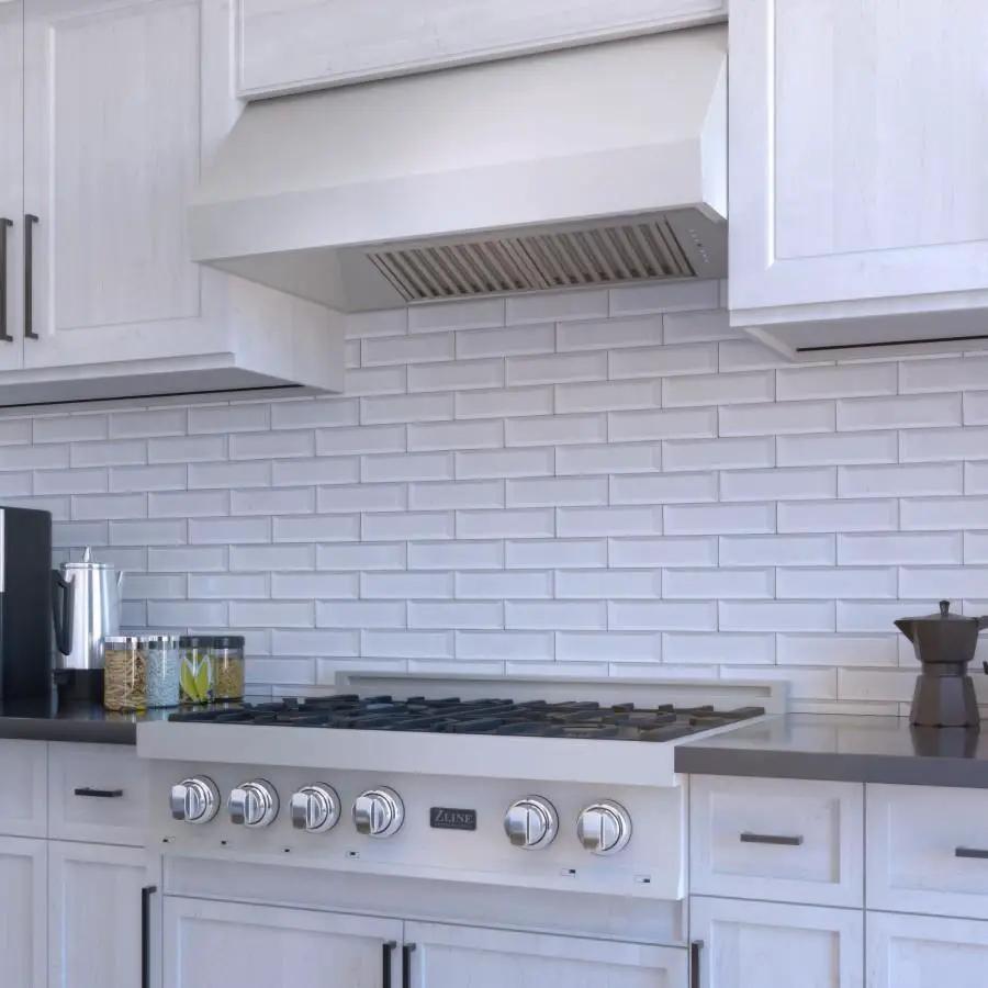 ZLINE 36" Designer Series Under Cabinet Range Hood, 8685S-36 by Farmhouse Kitchen and Bath