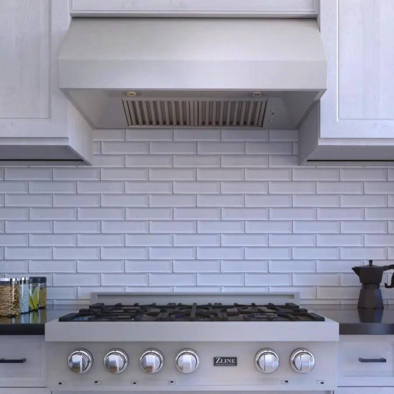ZLINE 36" Designer Series Under Cabinet Range Hood, 8685S-36 by Farmhouse Kitchen and Bath