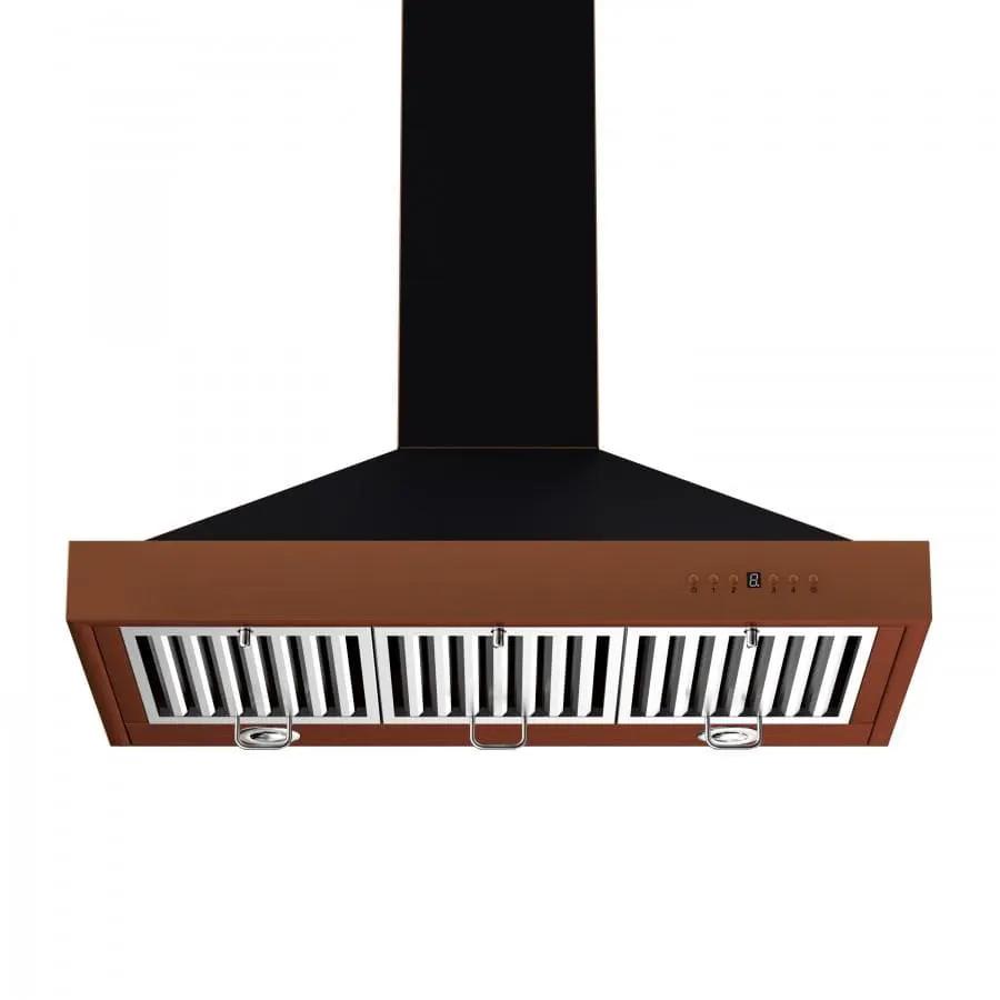 ZLINE 36" Designer Series Wall Mount Range Hood, KB2-BCXXX-36 by Farmhouse Kitchen and Bath