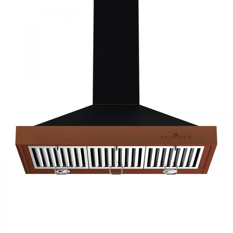 ZLINE 36" Designer Series Wall Mount Range Hood, KB2-BCXXX-36 by Farmhouse Kitchen and Bath