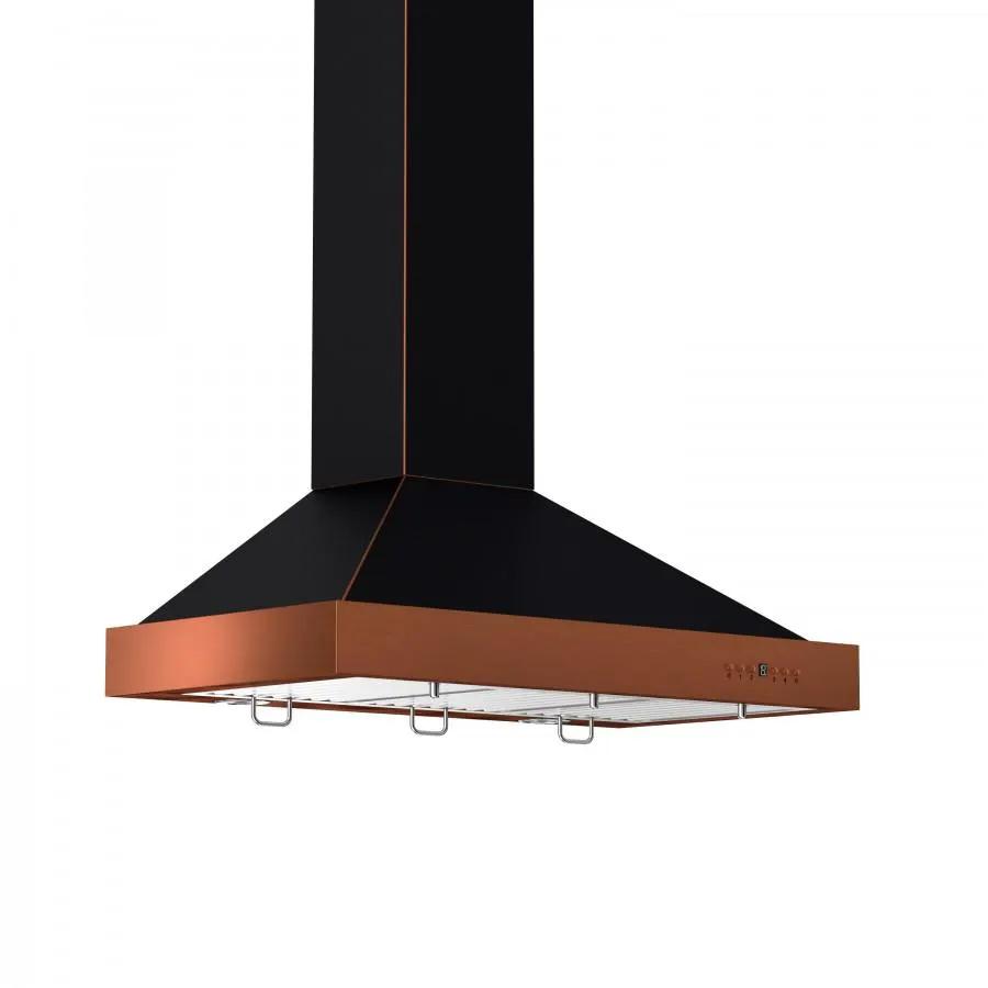 ZLINE 36" Designer Series Wall Mount Range Hood, KB2-BCXXX-36 by Farmhouse Kitchen and Bath