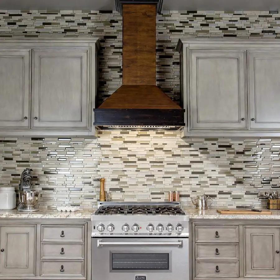 ZLINE 36" Dual Fuel Range with Snow Finish Door, RA-SN-36 by Farmhouse Kitchen and Bath
