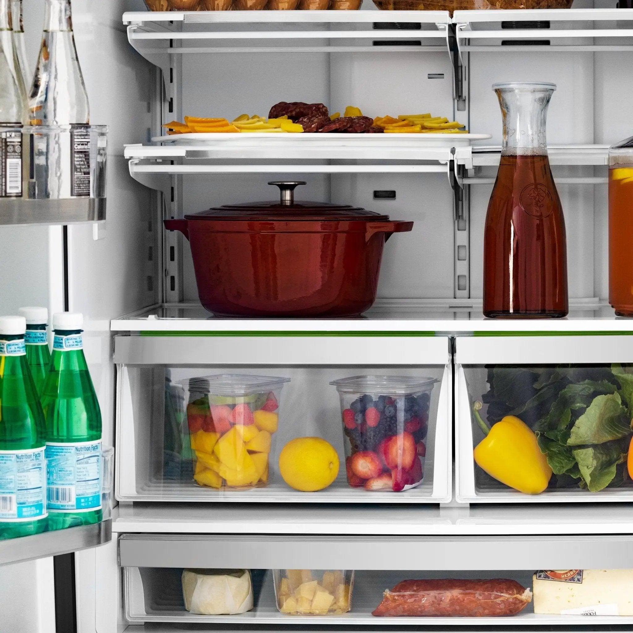 ZLINE 36" French Door Refrigerator,Ice Maker,Black Stainless,RFM-36-BS by Farmhouse Kitchen and Bath