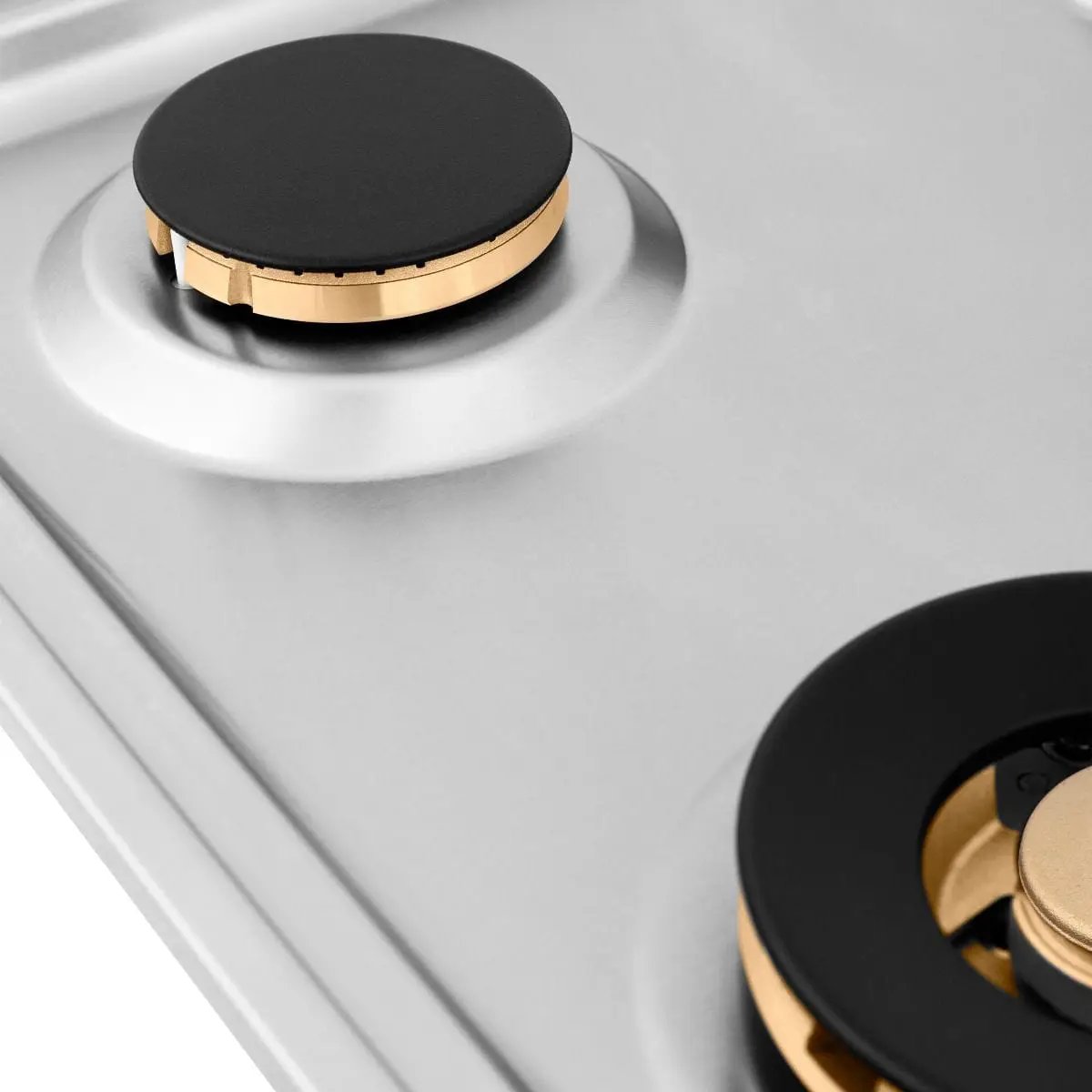 ZLINE 36" Gas Cooktop with 6 Gas Brass Burners RC-BR-36 by Farmhouse Kitchen and Bath