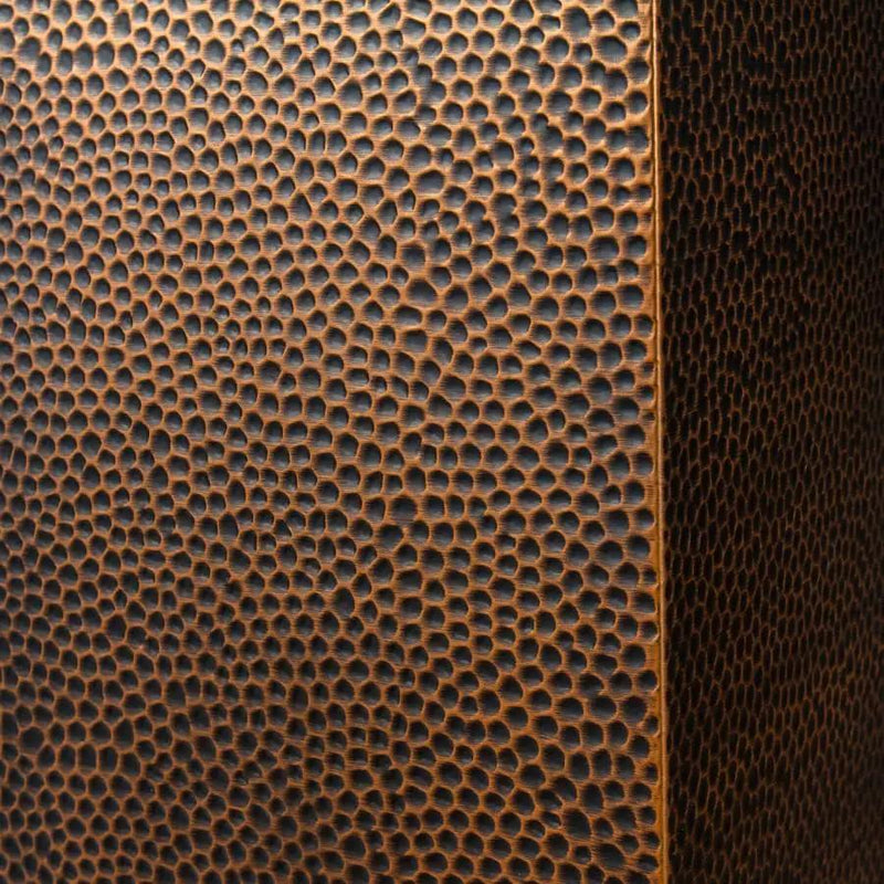 ZLINE 36" Hand-Hammered Copper Finish Wall Range Hood, 8KBH-36 by Farmhouse Kitchen and Bath