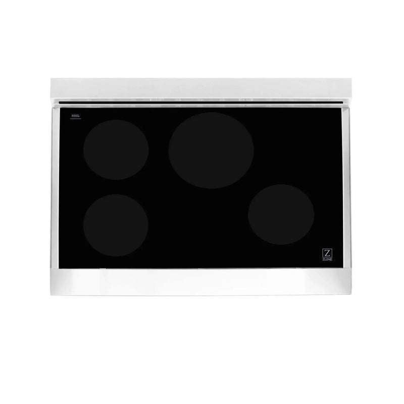 ZLINE 36" Induction Range in DuraSnow Stainless Steel RAIND-BG-36 by Farmhouse Kitchen and Bath