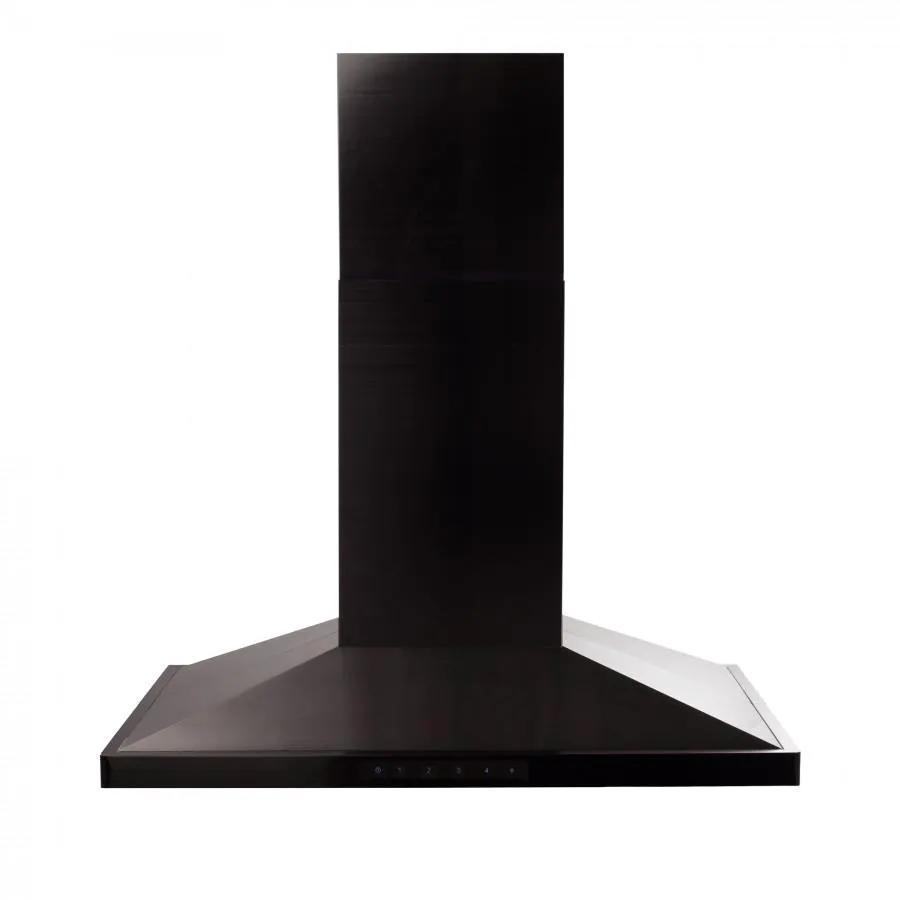ZLINE 36" Island Range Hood in Black Stainless Steel, BSGL2iN-36 by Farmhouse Kitchen and Bath