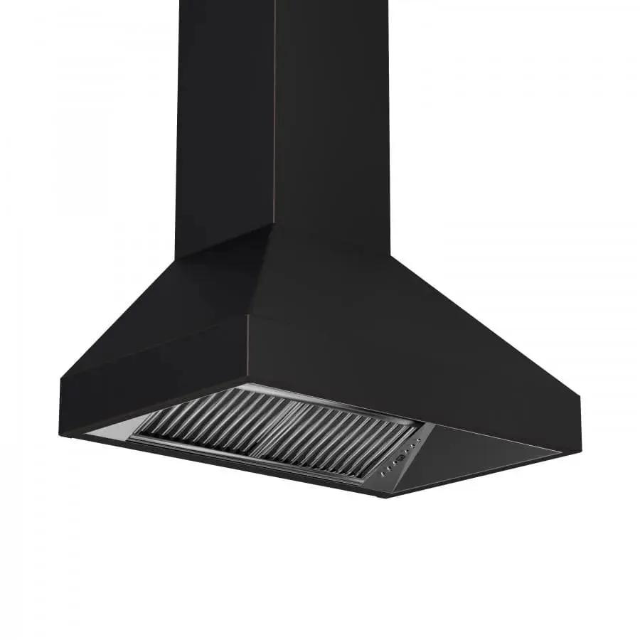 ZLINE 36" Oil-Rubbed Bronze Wall Range Hood, 8667B-36 by Farmhouse Kitchen and Bath
