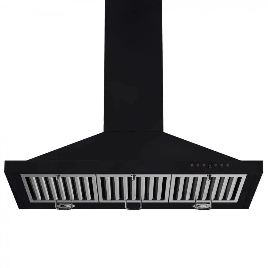 ZLINE 36" Oil-Rubbed Bronze Wall Range Hood, 8KBB-36 by Farmhouse Kitchen and Bath