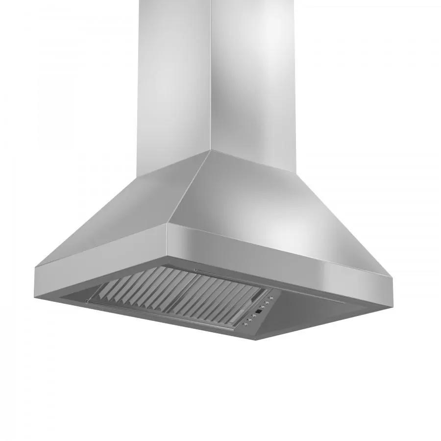 ZLINE 36" Outdoor/Indoor Island Stainless Range Hood, 597i-304-36 by Farmhouse Kitchen and Bath