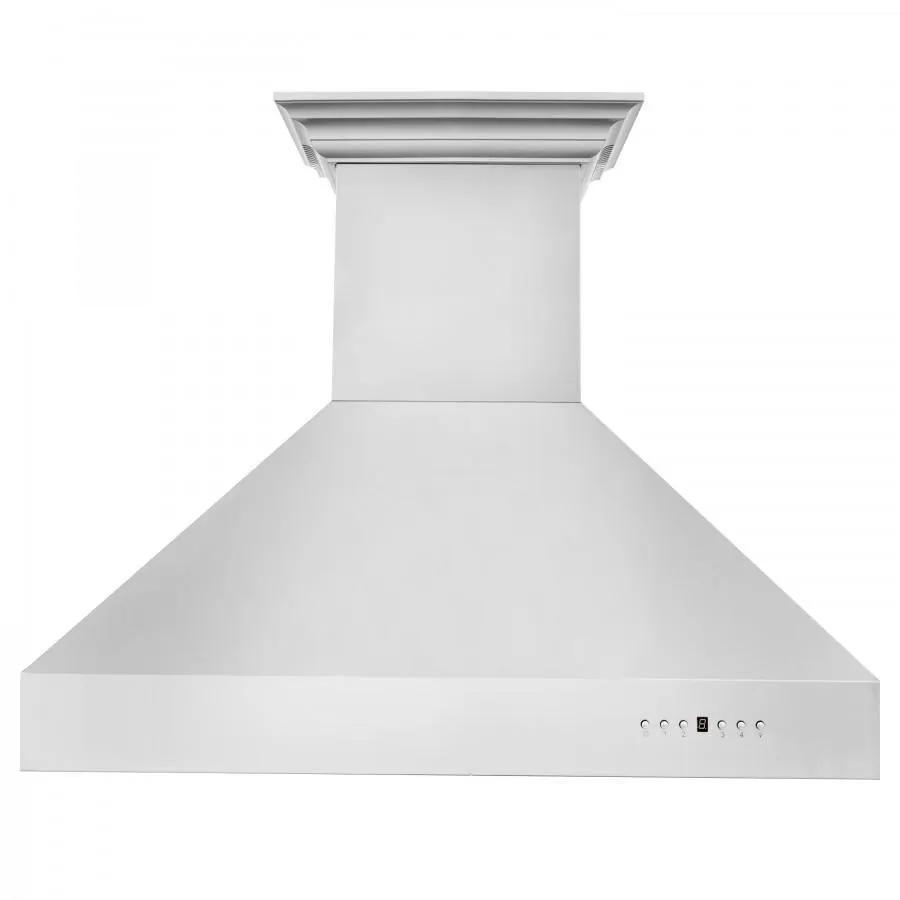ZLINE 36" Professional Wall Range Hood, Built-in CrownSound® Bluetooth Speakers, 697CRN-BT-36 by Farmhouse Kitchen and Bath