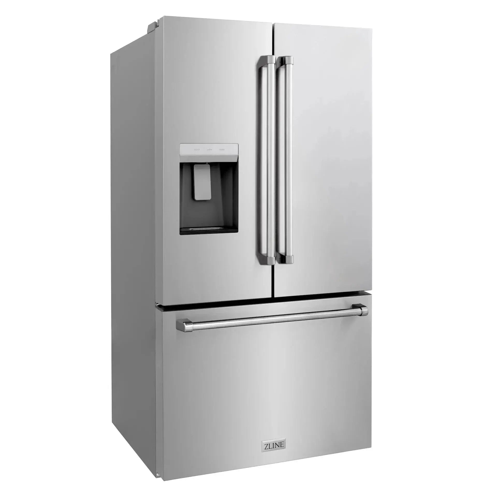 ZLINE 36" Refrigerator, Water, Ice Dispenser, Fingerprint Resistant, RSM-W-36 by Farmhouse Kitchen and Bath