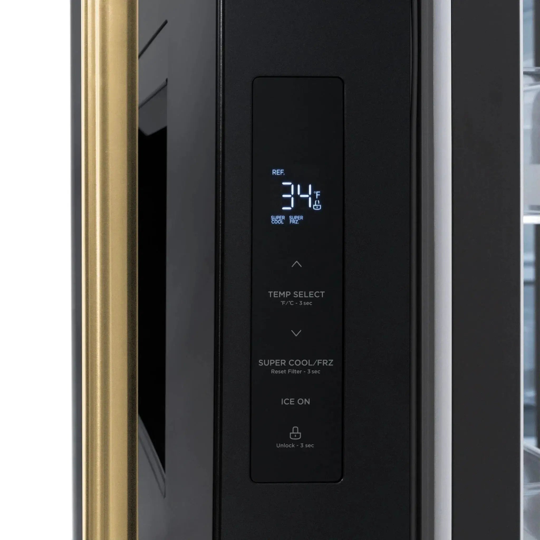 ZLINE 36" Refrigerator, Water, Ice Dispenser, Fingerprint Resistant, RSMZ-W-36-BS-G by Farmhouse Kitchen and Bath