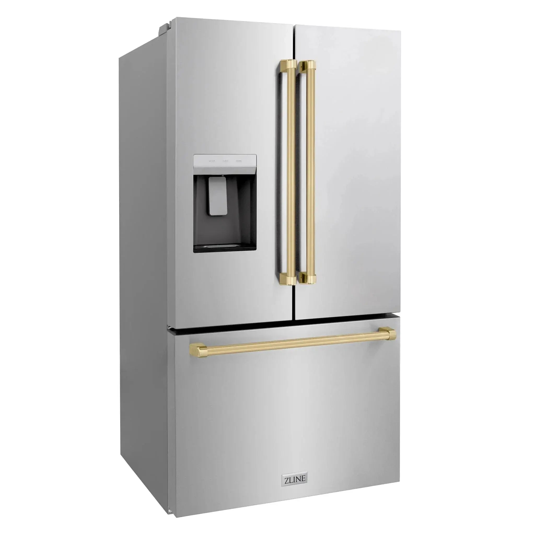 ZLINE 36" Refrigerator, Water, Ice Dispenser, Fingerprint Resistant, RSMZ-W-36-CB by Farmhouse Kitchen and Bath