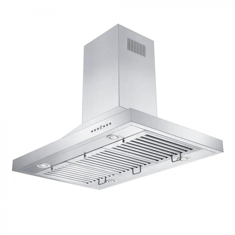 ZLINE 36" Remote Blower 400 CFM Island Range Hood, GL2i-RS-36-400 by Farmhouse Kitchen and Bath