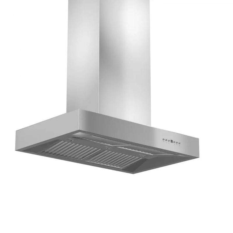 ZLINE 36" Remote Blower Stainless Island Range Hood, KECOMi-RS-36-400 by Farmhouse Kitchen and Bath