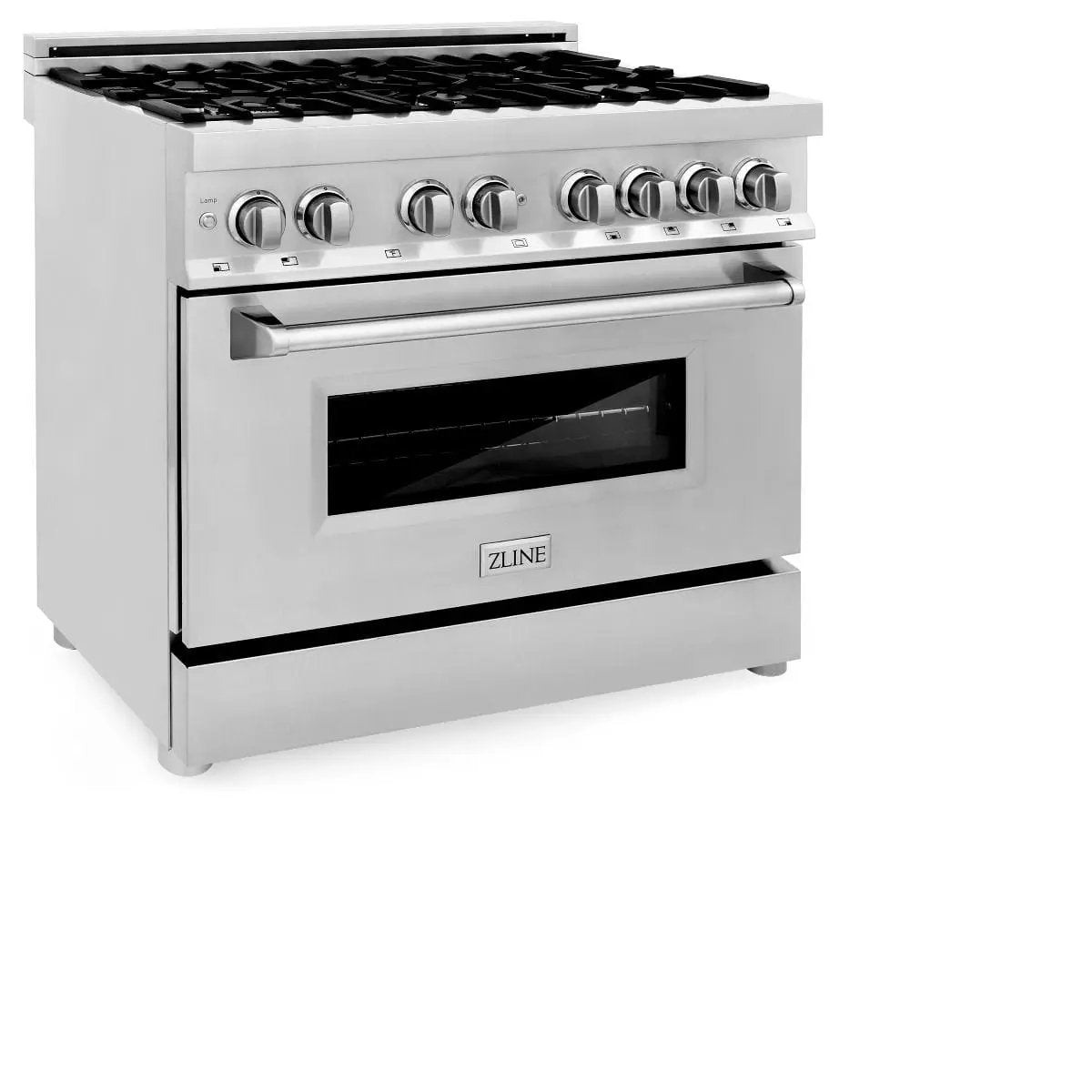 ZLINE 36" Stainless 4.6 cu.ft. 6 Gas Burner/Electric Oven Range, RA36 by Farmhouse Kitchen and Bath
