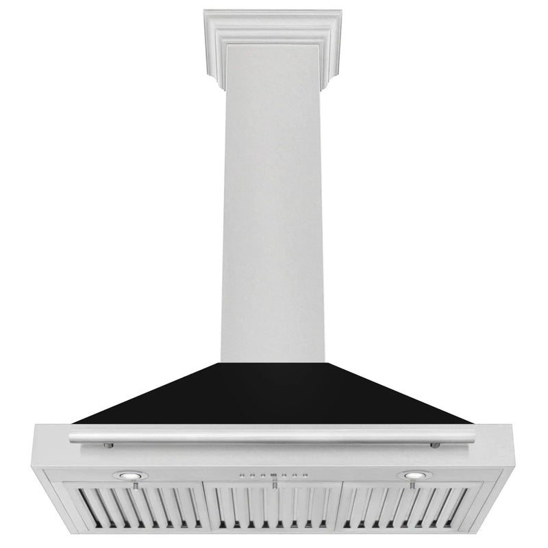 ZLINE 36" Stainless Range Hood Shell, Stainless Handle KB4SNX-BLM-36 by Farmhouse Kitchen and Bath