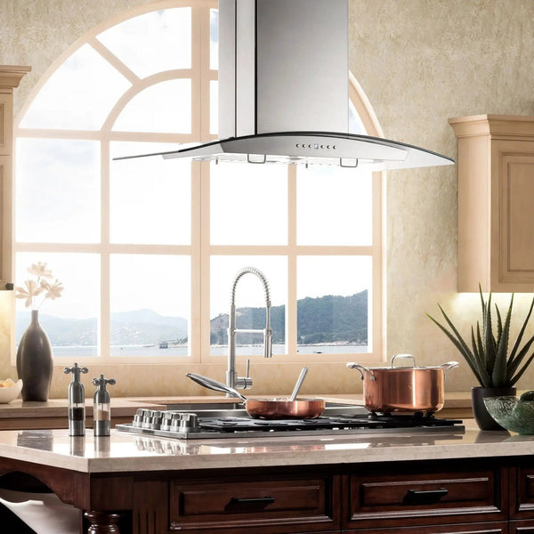 ZLINE 36" Stainless Steel Island Range Hood GL14i-36