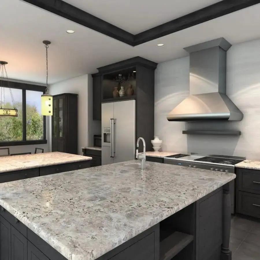 ZLINE 36" Stainless Steel Wall Range Hood 587-36 by Farmhouse Kitchen and Bath