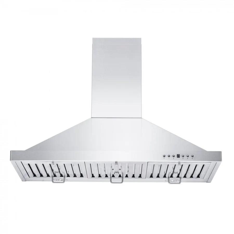 ZLINE 36" Stainless Steel Wall Range Hood, Crown Molding, KBCRN-36 by Farmhouse Kitchen and Bath