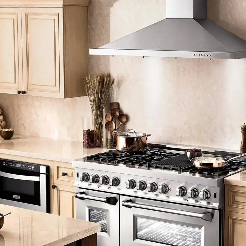 ZLINE 36" Stainless Steel Wall Range Hood KB-36 by Farmhouse Kitchen and Bath