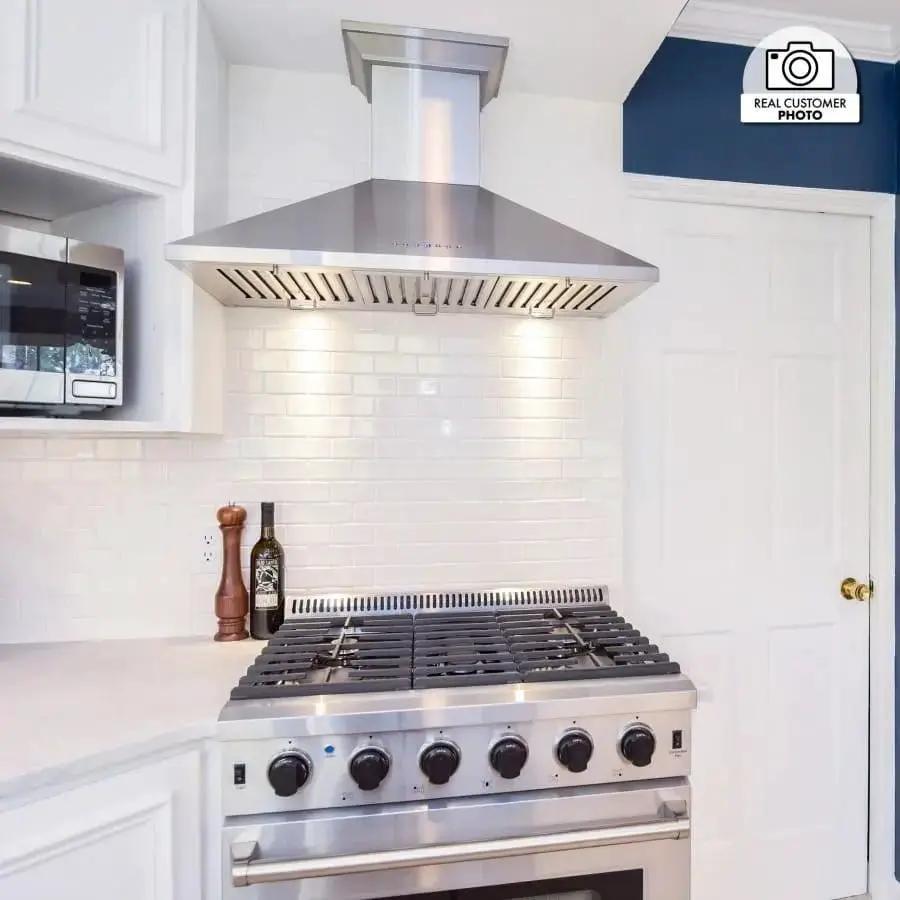 ZLINE 36" Stainless Steel Wall Range Hood KL2-36 by Farmhouse Kitchen and Bath